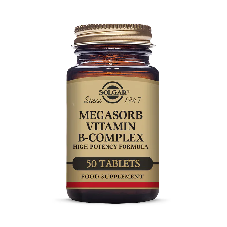 Solgar Megasorb Vitamin B-Complex 50 Tablets