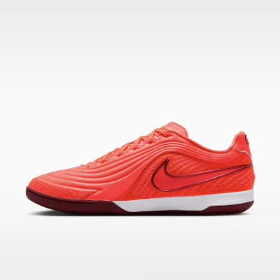 Nike Tiempo Reactgato Indoor/Court Low-Top Football Shoes - Bright Crimson/Team Red