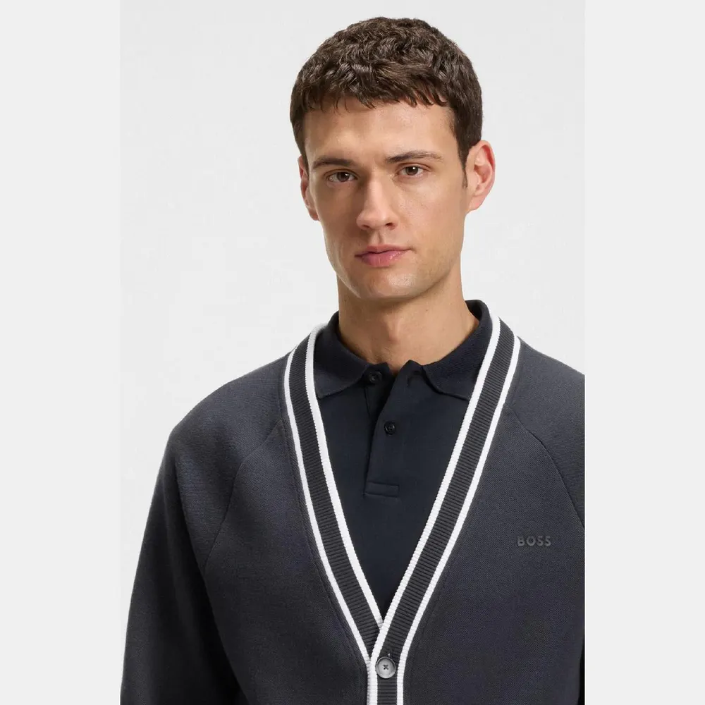 Boss Sardigan Relaxed Fit Cardigan detail 3