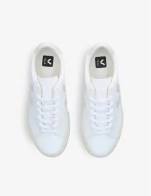 VEJA Men's Campo Leather Low-Top Trainers - EUR 43 / 9 UK MEN in WHITE, additional product view 2