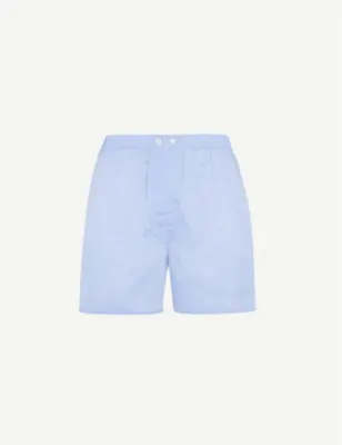 DEREK ROSE Amalfi Batiste relaxed-fit cotton woven boxer shorts