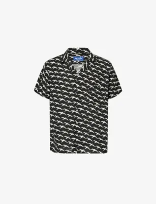 ARRELS BARCELONA Birds Graphic-Print Woven Shirt