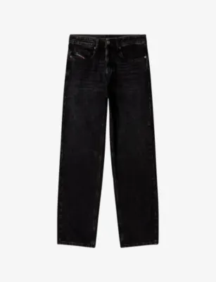 DIESEL 2001 D-Macro 09p09 Wide-Leg Denim Jeans