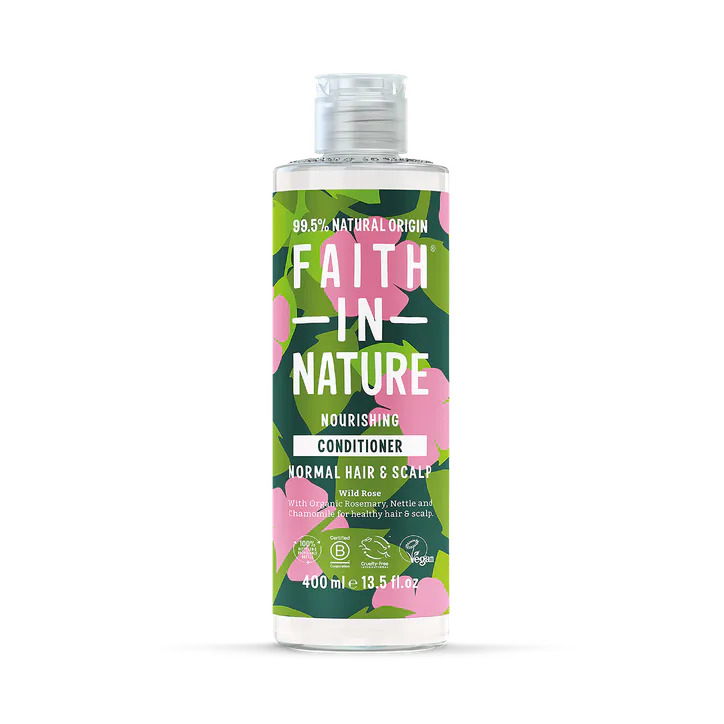 Faith in Nature Conditioner for Normal Hair Wild Rose 400ml