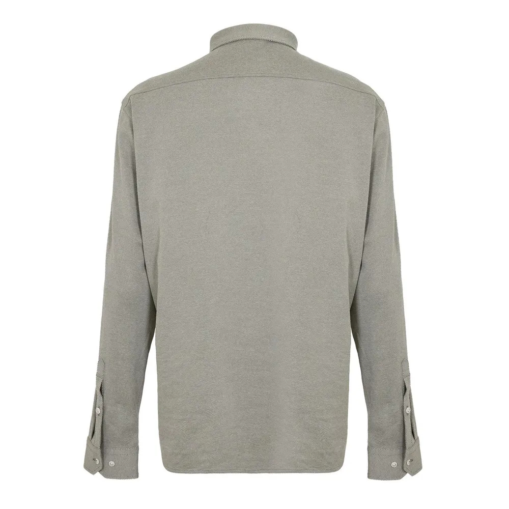 Boss Mens BOSS GREEN Motion Long Sleeve Buttoned Shirt with Logo Detail detail 2