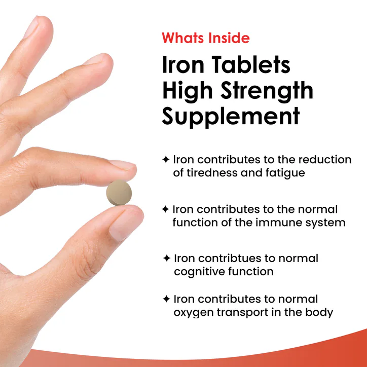 New Leaf Products Iron Ferrous Fumarate Tablets 365 tablets detail 2