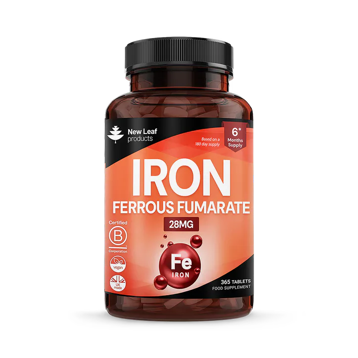 New Leaf Products Iron Ferrous Fumarate Tablets 365 tablets