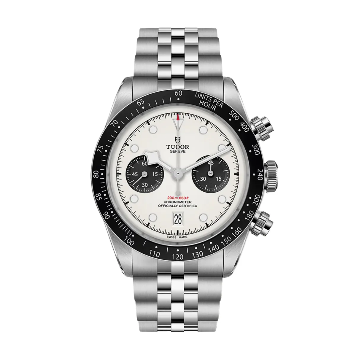 Tudor Black Bay Chrono 41mm Steel Case Steel Bracelet