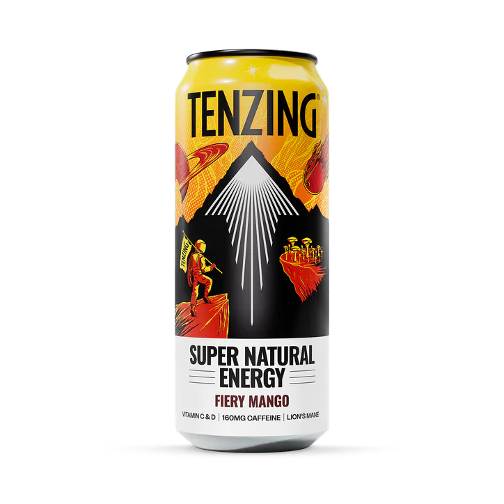 Tenzing Natural Energy Drink Fiery Mango 500ml