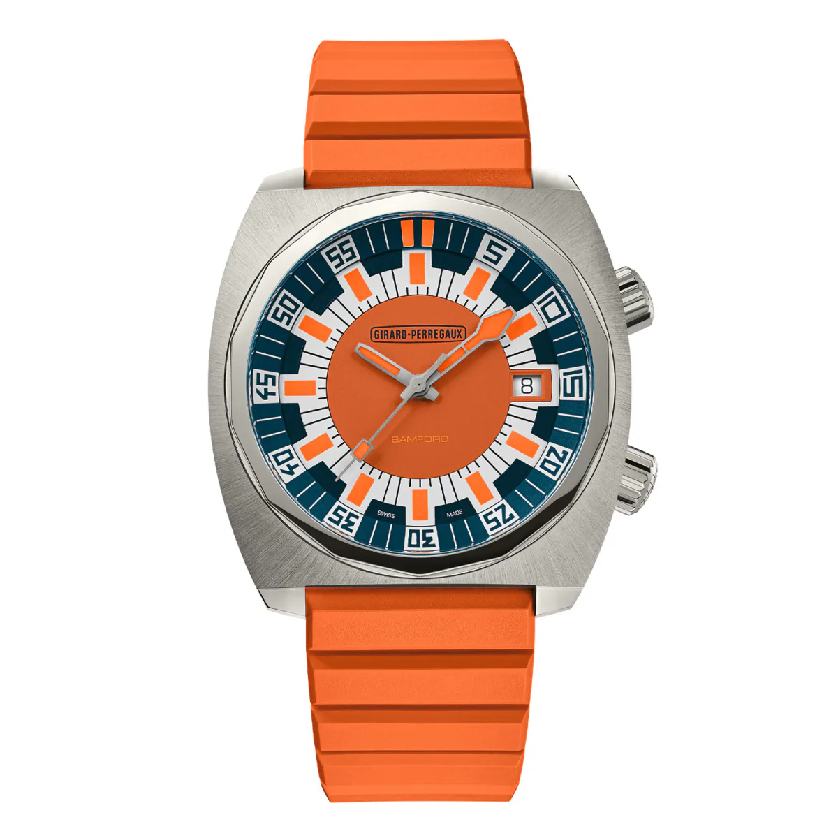 Girard Perregaux X Bamford Deep Diver Limited Edition 40mm Mens Watch in Orange, additional product view 2