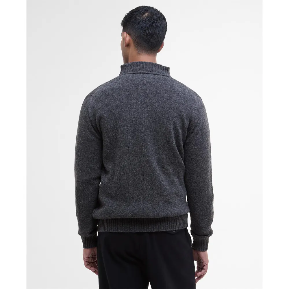 Barbour Essential L/Wool Half Zip Jumper detail 3