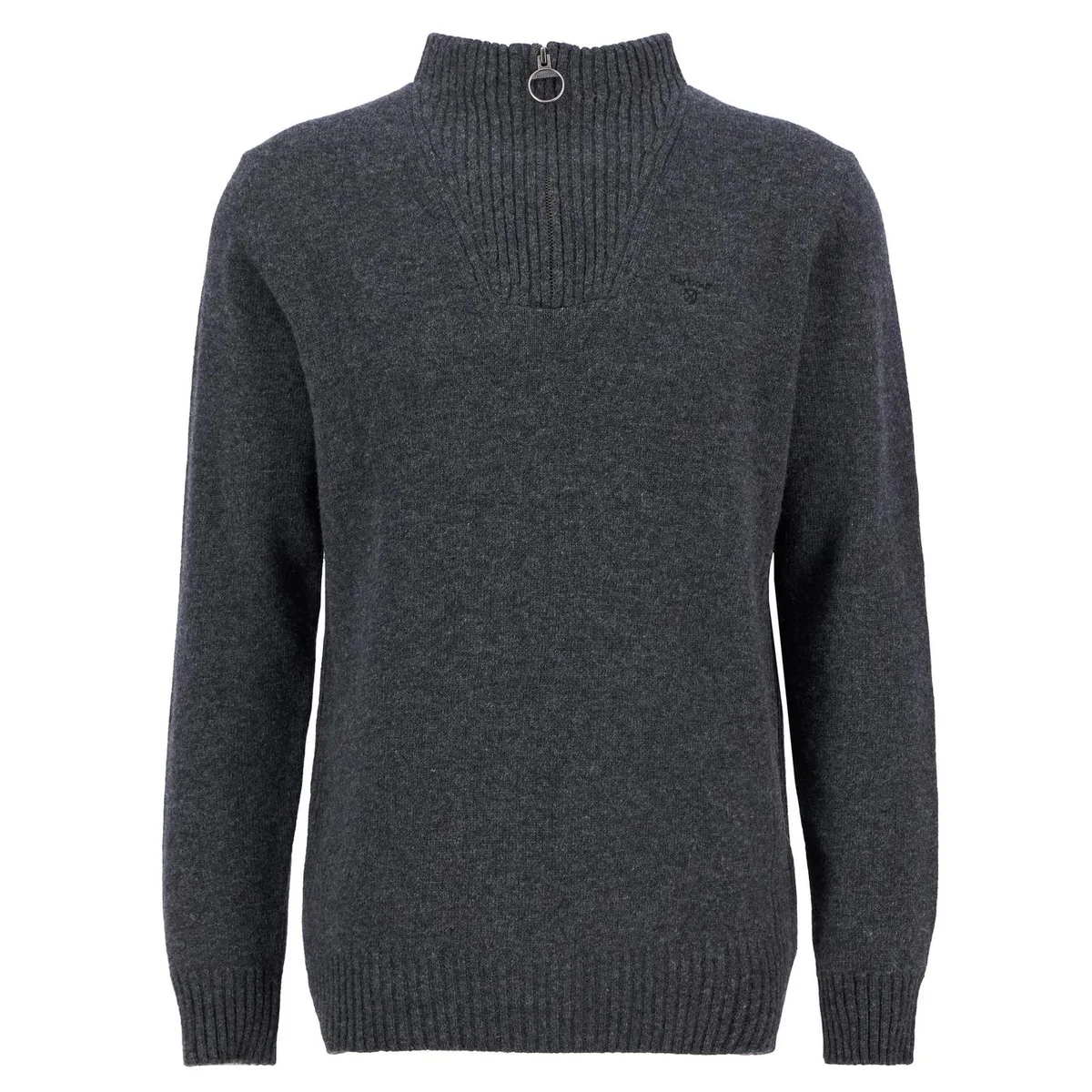 Barbour Essential L/Wool Half Zip Jumper