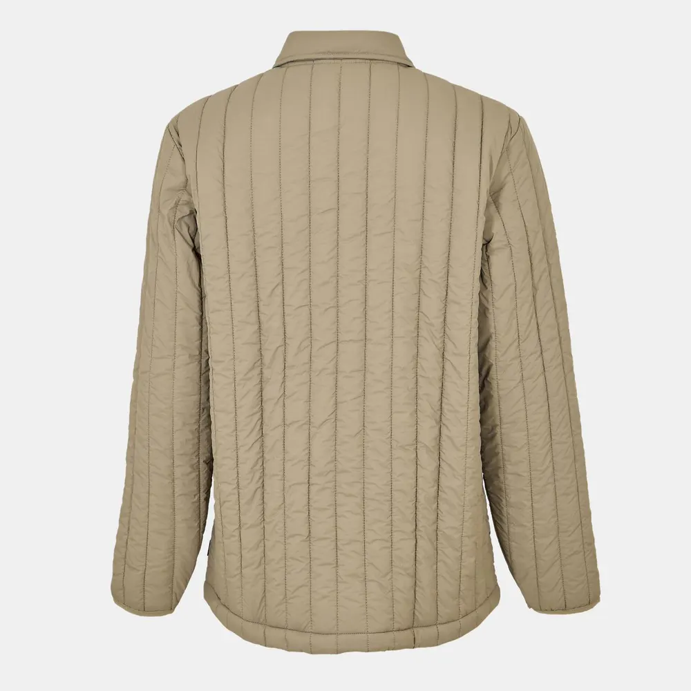 Rains Mens Banja Liner Overshirt in Drift 108, additional product view 2