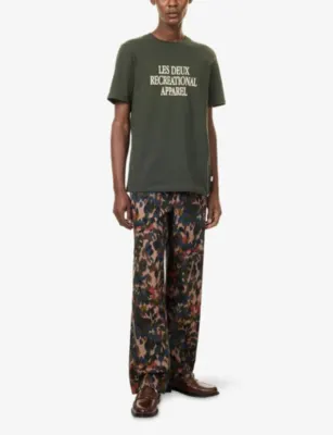 LES DEUX Camo Cotton-Twill Trousers - 32/32 detail 2