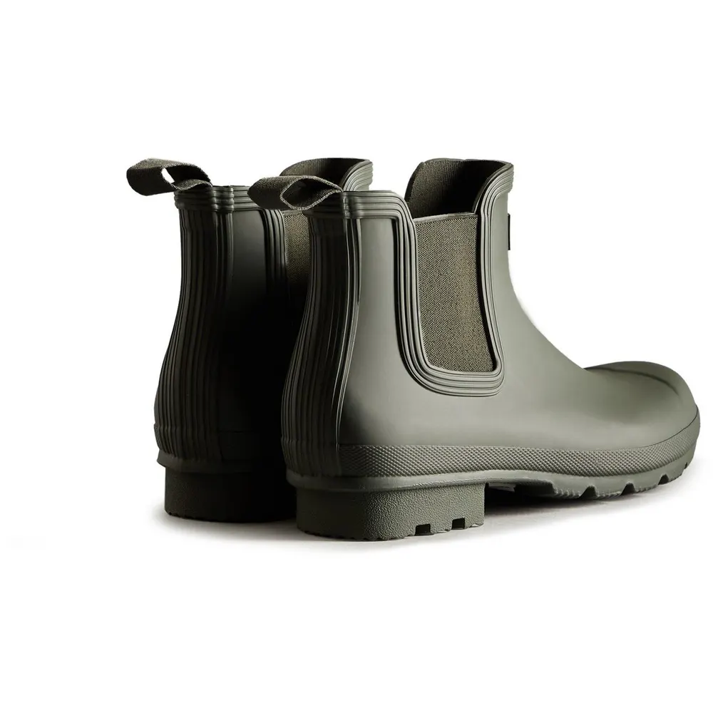 Hunter Men's Wellies in Dark Olive, additional product view 3