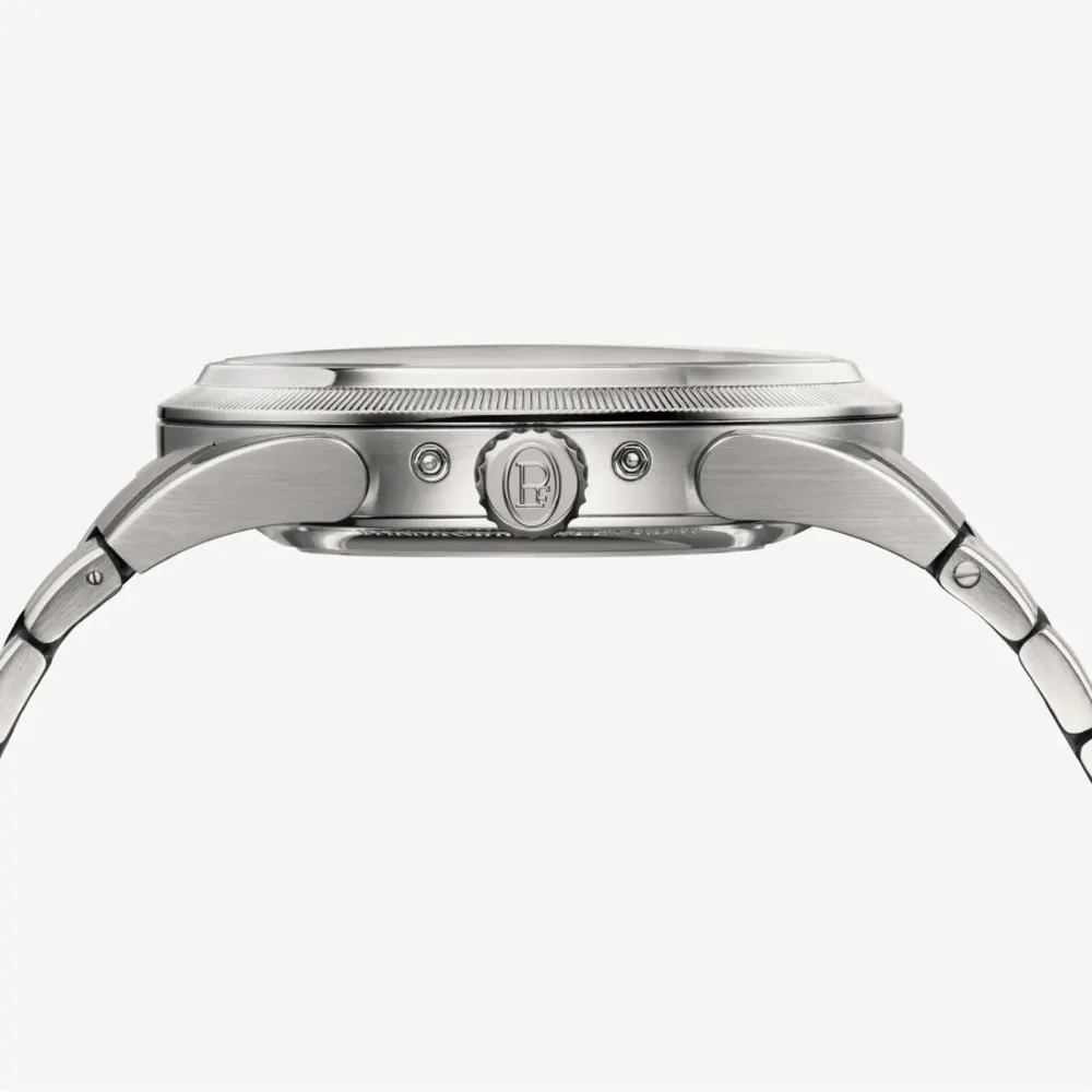 Parmigiani Fleurier TONDA PF Gregorian Annual Calendar Steel Platinum Warm Grey 42mm Mens Watch in Grey, additional product view 3