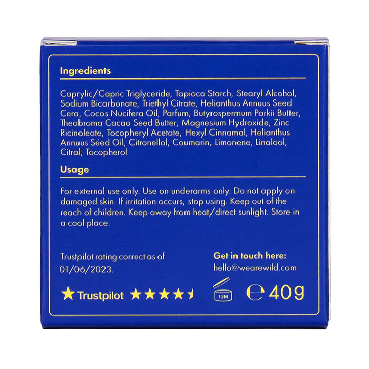 Wild Thunderstorm Deodorant Refill 40g detail 3