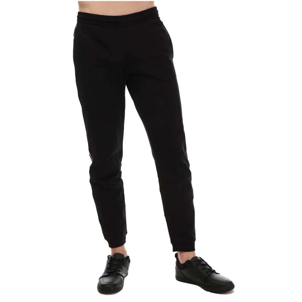 Lacoste Men's Tape Logo Fleece Closed Hem Joggers