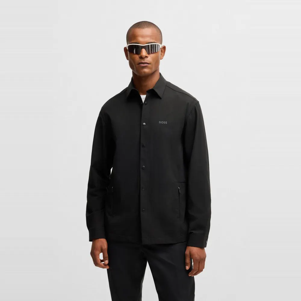Boss Men's B Basin Tech Technical Overshirt detail 2