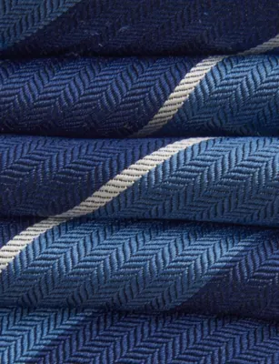 PAUL SMITH Striped Silk Tie detail 2