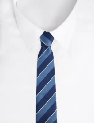 PAUL SMITH Striped Silk Tie detail 3