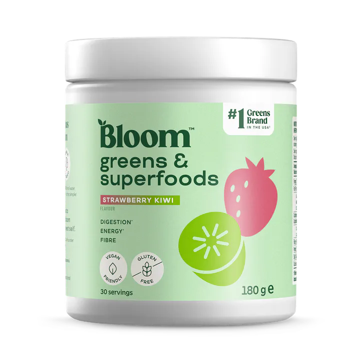 Bloom Greens & Superfoods Strawberry Kiwi 180g