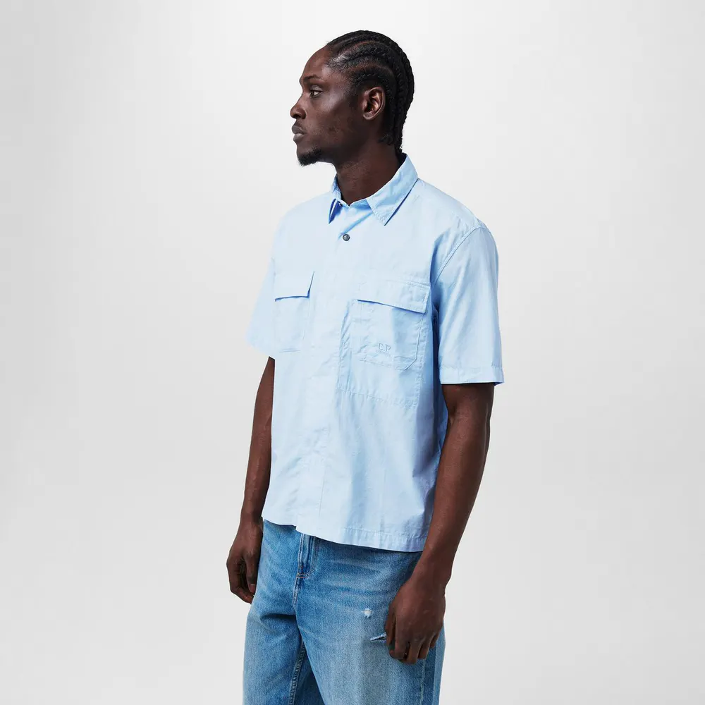 CP Company Short Sleeve Ripstop Shirt detail 3