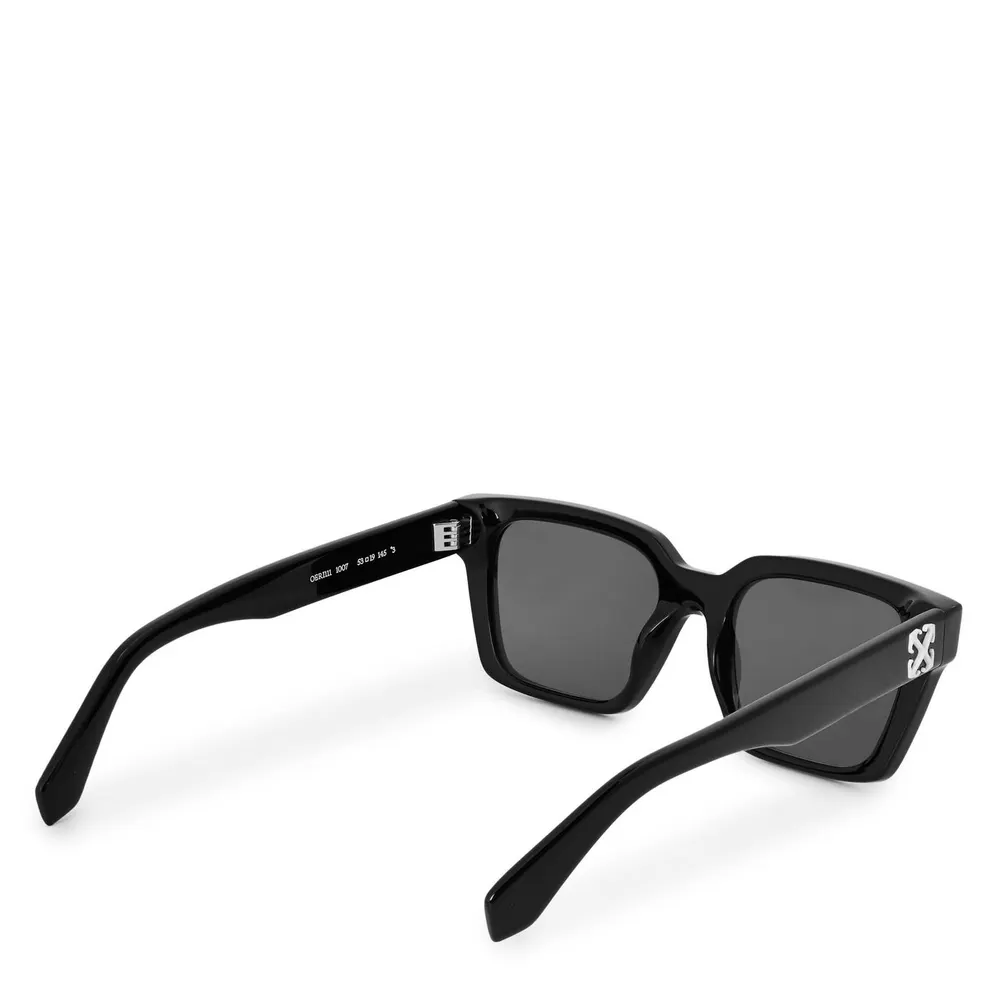 Off White Off Branson Sunglasses 99 in Black Dark Grey, additional product view 2