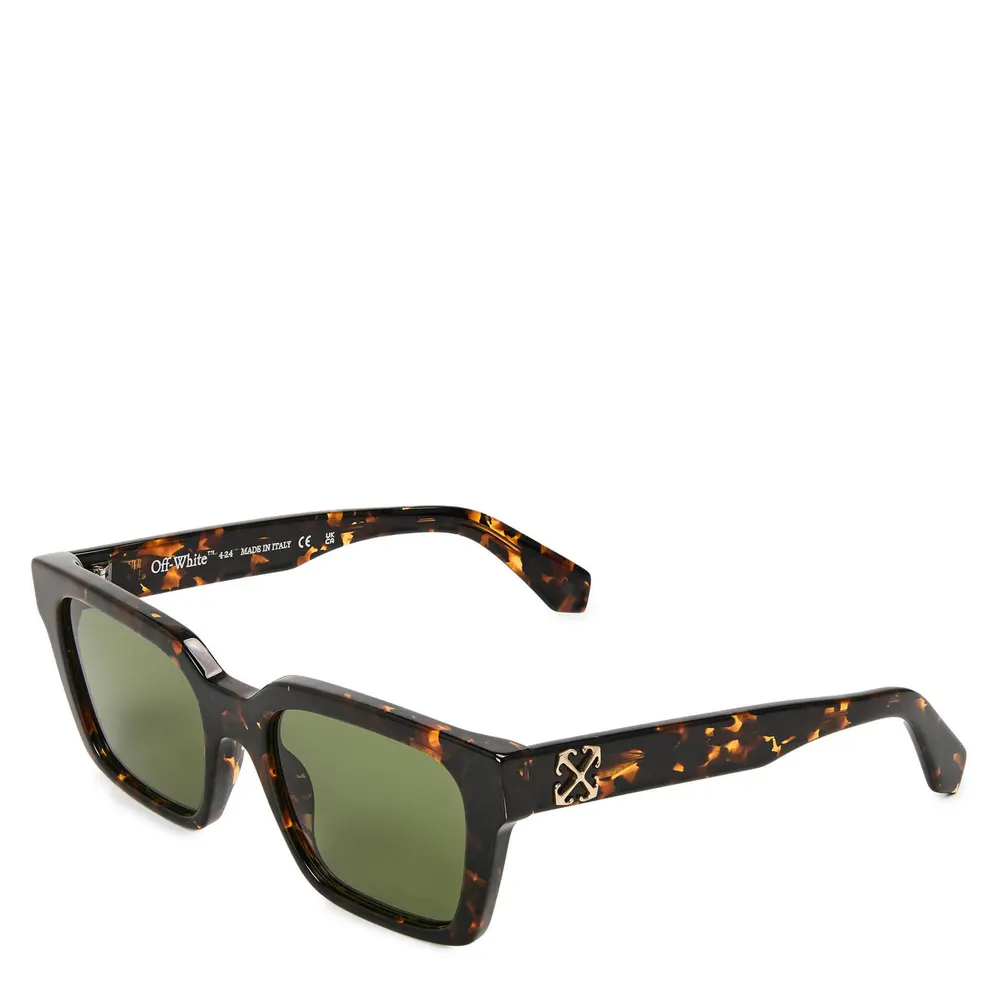 Off White Off Branson Sunglasses 99 in Havana Green – Accessories