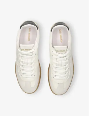 AXEL ARIGATO Dice T-Toe Leather and Suede Low-Top Trainers - EUR 40.5 / 6.5 UK MEN in White, additional product view 2