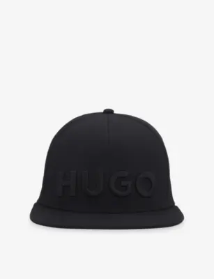 HUGO Embroidered-Logo Cotton Cap - S/M