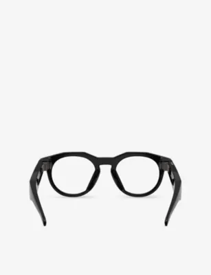 OAKLEY META OW8002 HSTN Round-Frame Meta AI Glasses in BLACK, additional product view 3