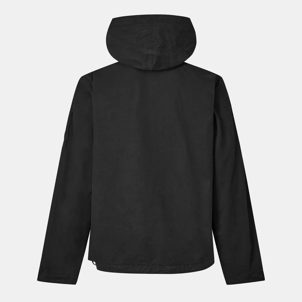 CP Company Men's Garment Dyed Cotton Hooded Full Zip Long Sleeve Overshirt detail 2