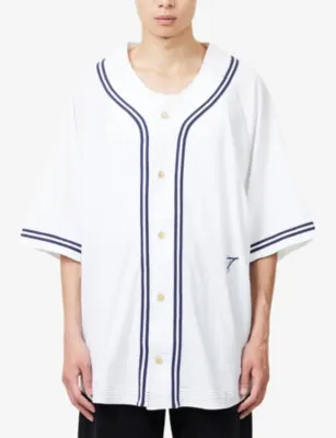JACQUEMUS Contrast-Trim Cotton-Blend Shirt detail 3
