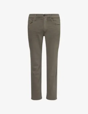 PAIGE Federal Slim Straight-Leg Stretch-Denim Jeans