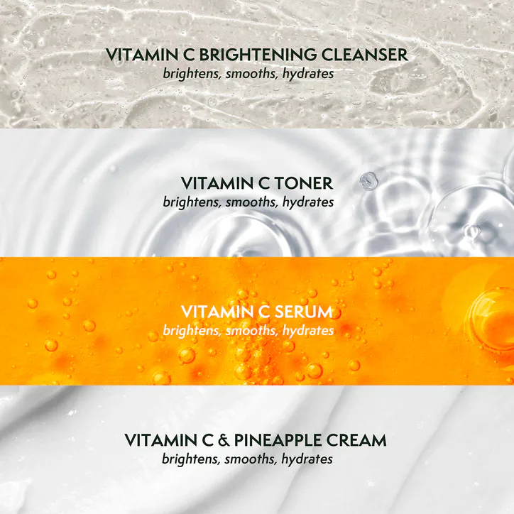 Nature Spell Vitamin C + Fruit Aha Skincare Set, additional product view 3