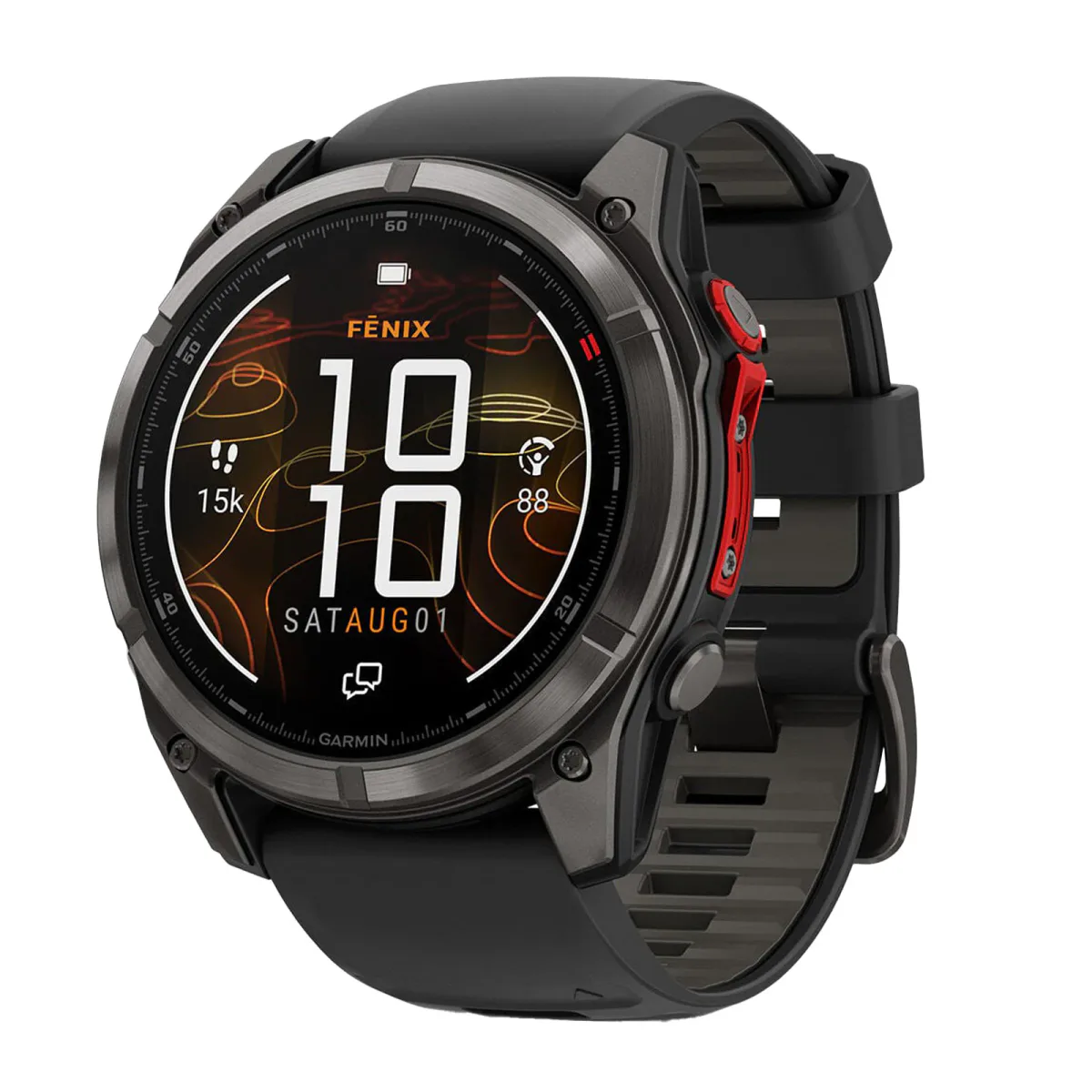 Garmin Fēnix® 8 Pro MicroLED 51mm Unisex Watch Black