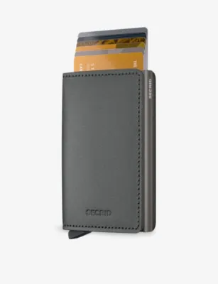 SECRID Slimwallet Matte Satin Leather Wallet detail 2