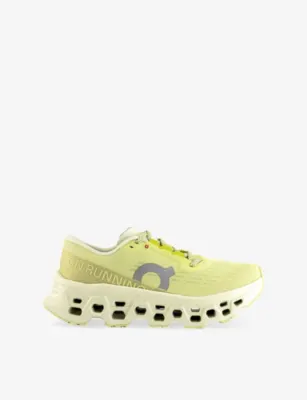 ON Cloudmonster 3 Mesh Trainers - EUR 43.5 / 9.5 UK MEN in LIMELIGHT SEEDLING – Mens | Trainers | Lace up trainers