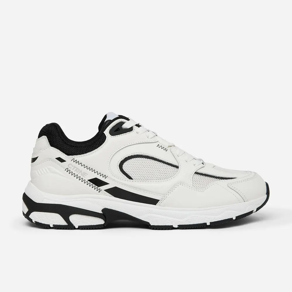 CTRNE Abundance Sneakers in White/Black – Footwear