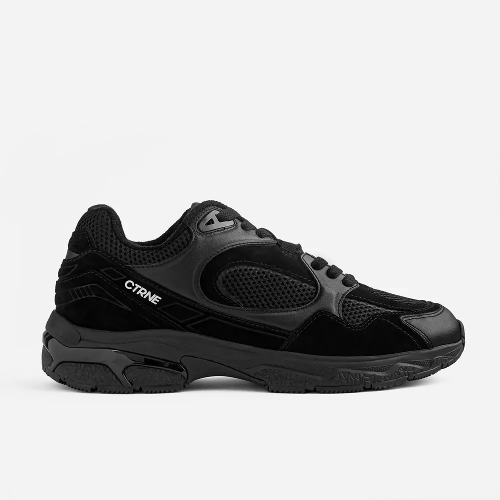 CTRNE Abundance Sneakers in Triple Black – Footwear