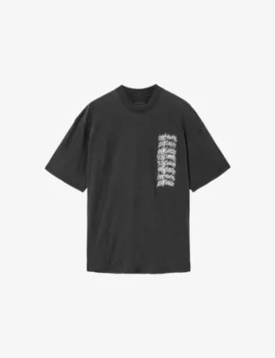 ALLSAINTS Repeat Graphic-Print Cotton T-Shirt
