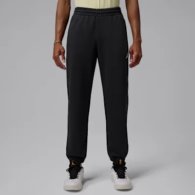 Jordan Sport Crossover Men's Dri-FIT Fleece Trousers - Black/White