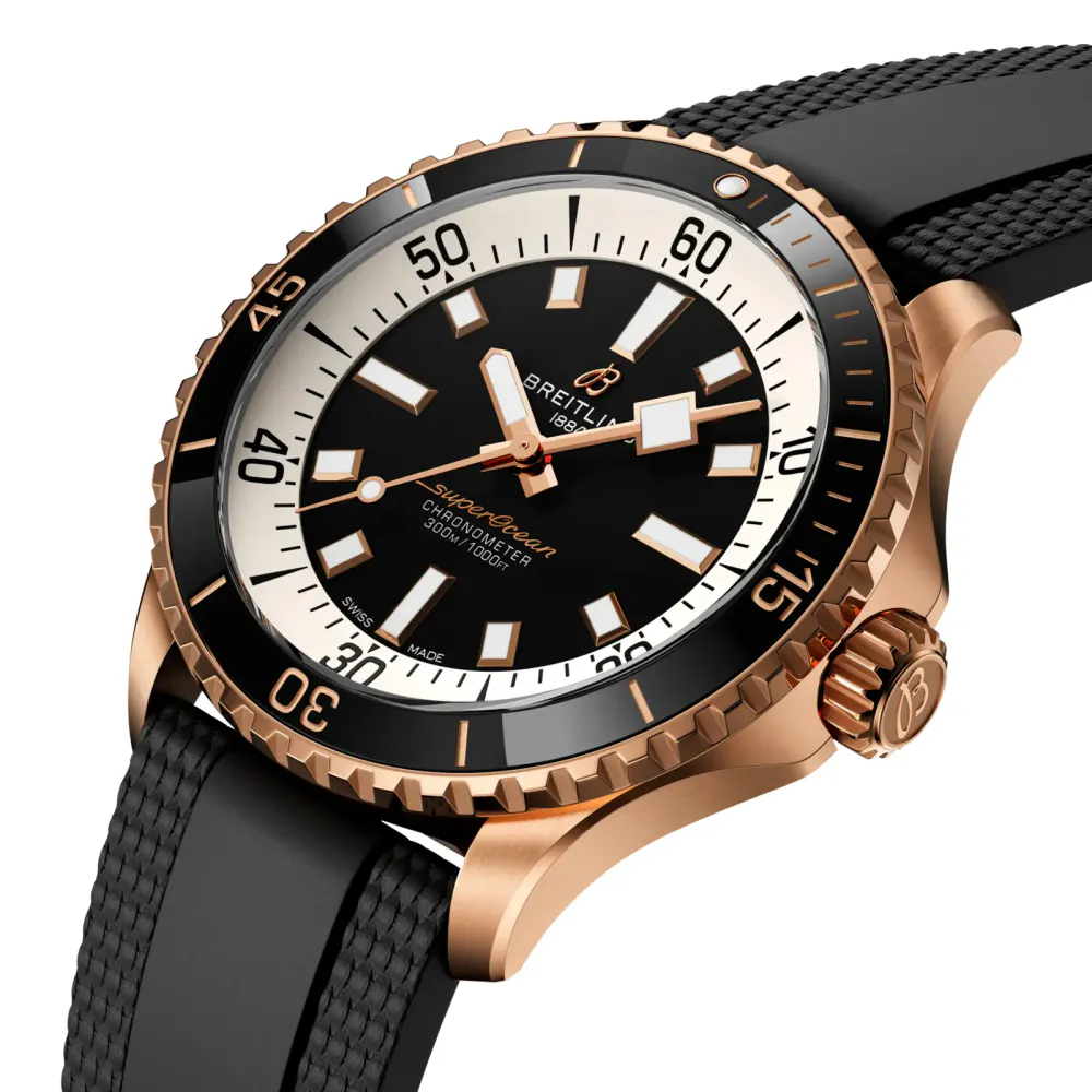 Breitling Superocean Automatic 42mm Mens Watch Black detail 2
