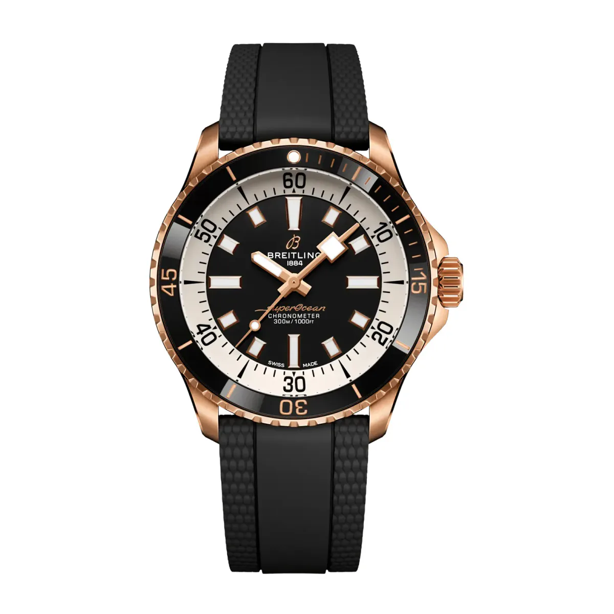 Breitling Superocean Automatic 42mm Mens Watch Black