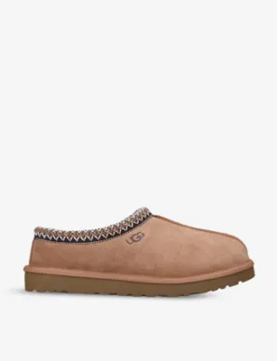 UGG Tasman shearling-lined suede slippers - EUR 41 / 7 UK MEN in TAN – Mens | Casual shoes | Slippers
