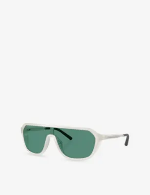 OLIVER PEOPLES OV5591SU R-2 Shield-Frame Acetate Sunglasses detail 2