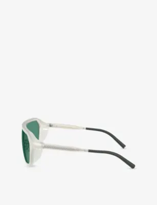 OLIVER PEOPLES OV5591SU R-2 Shield-Frame Acetate Sunglasses detail 3