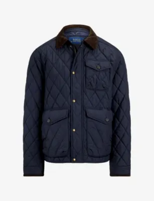 POLO RALPH LAUREN Beaton Quilted Shell Jacket in College Navy Fa22 – Mens | Coats & jackets | Lightweight