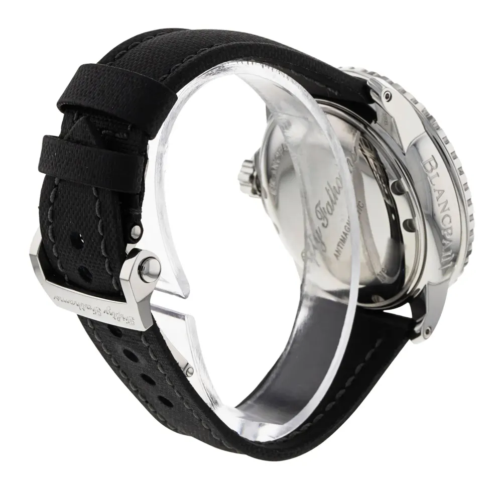 Blancpain Fifty Fathoms 5015-1130-52B — 2022 — Very good in Black Quarter Arabic, additional product view 3